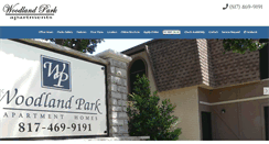Desktop Screenshot of liveatwoodlandpark.com