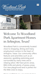 Mobile Screenshot of liveatwoodlandpark.com
